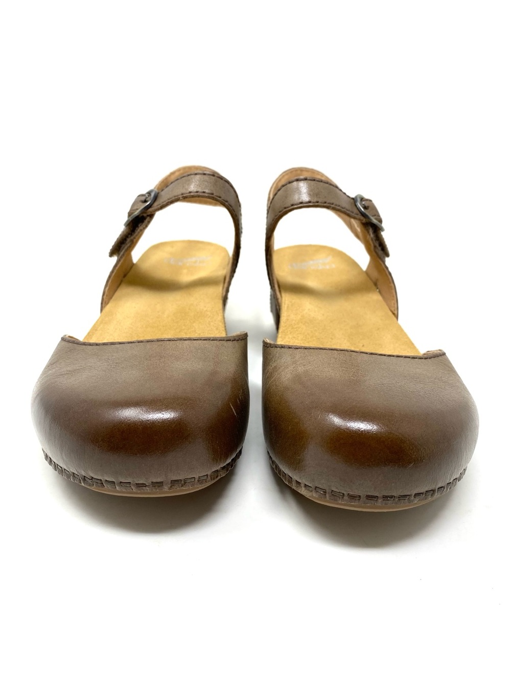 Dansko Tiffani Brown Milled Burnished Leather Mary Jane - Picture 5 of 8